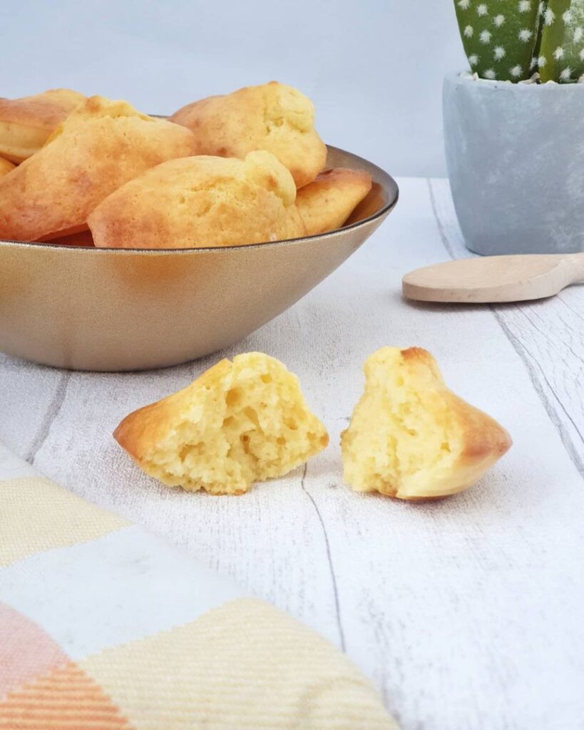 Madeleines à la fleur d&rsquo;oranger
