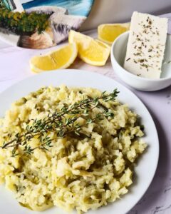 Prasorizo riz aux poireaux