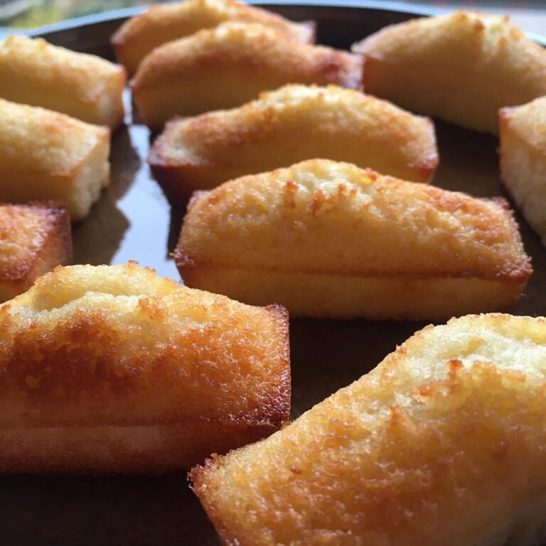 Financiers à la fleur d’oranger Financiers à la fleur d’oranger