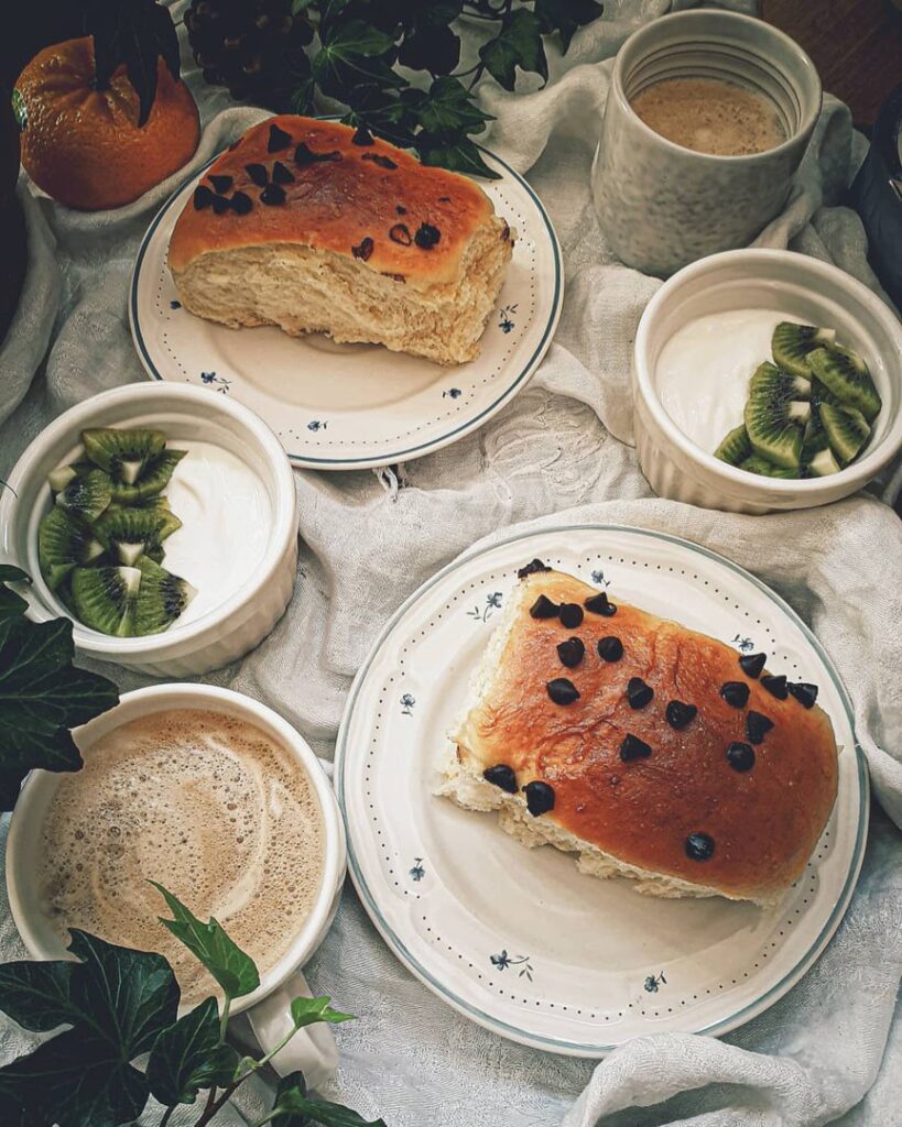 Brioche éclats de chocolat