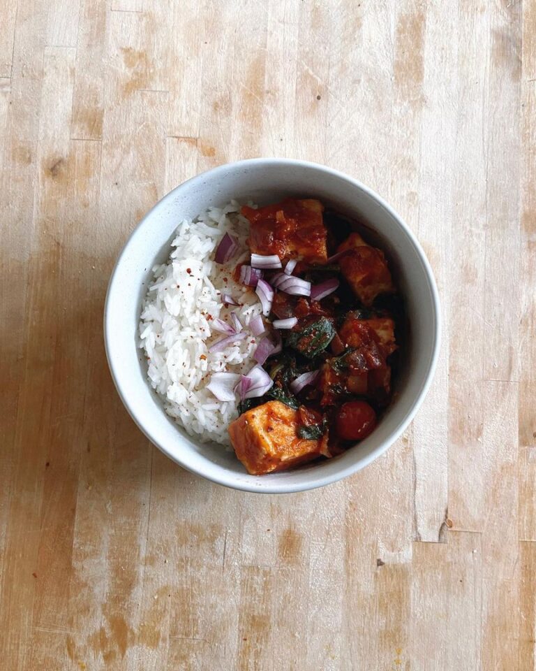 Tofu buddha bowl