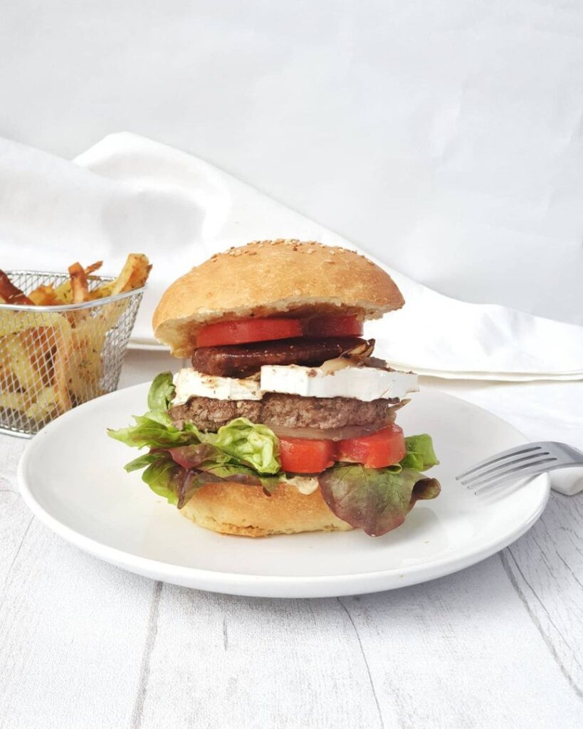 Pâte à pains burgers maison