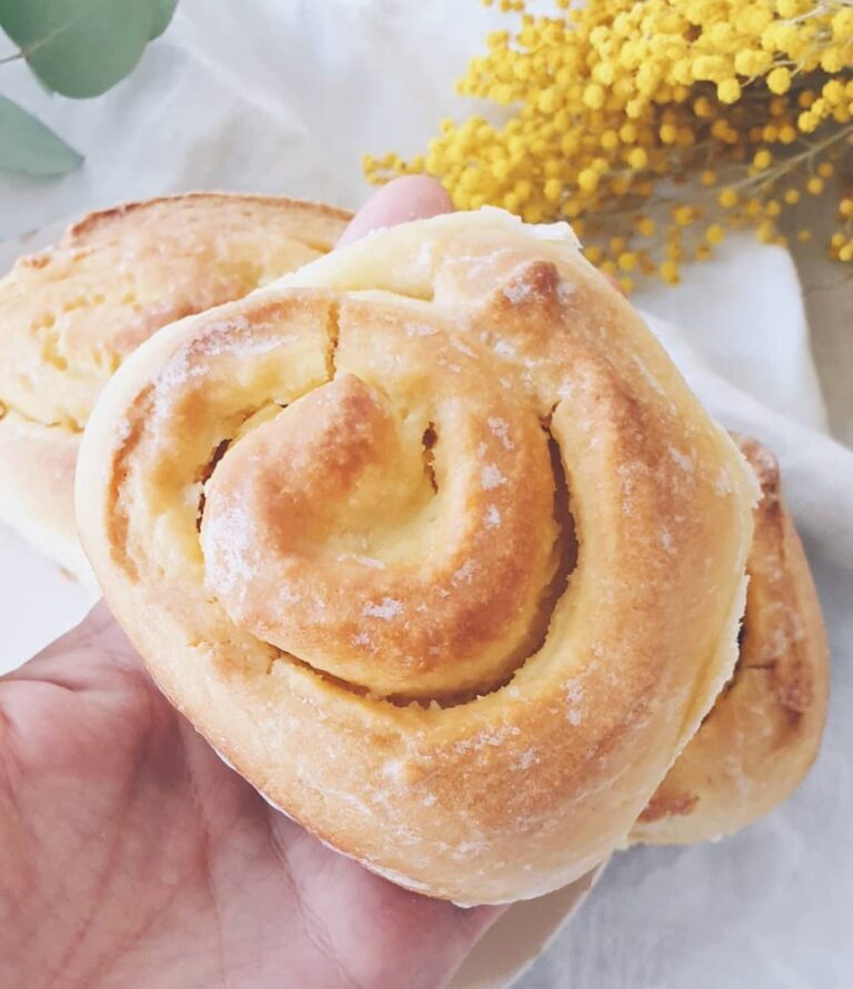 Chinois tout simple à la crème pâtissière