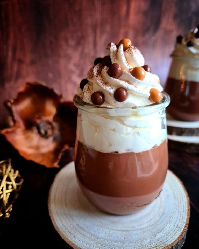 Crème chocolat façon liégeois