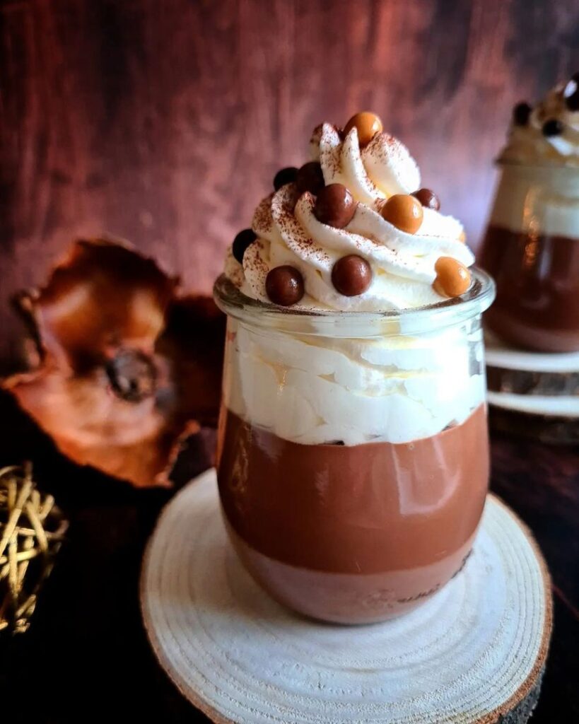 Crème chocolat façon liégeois