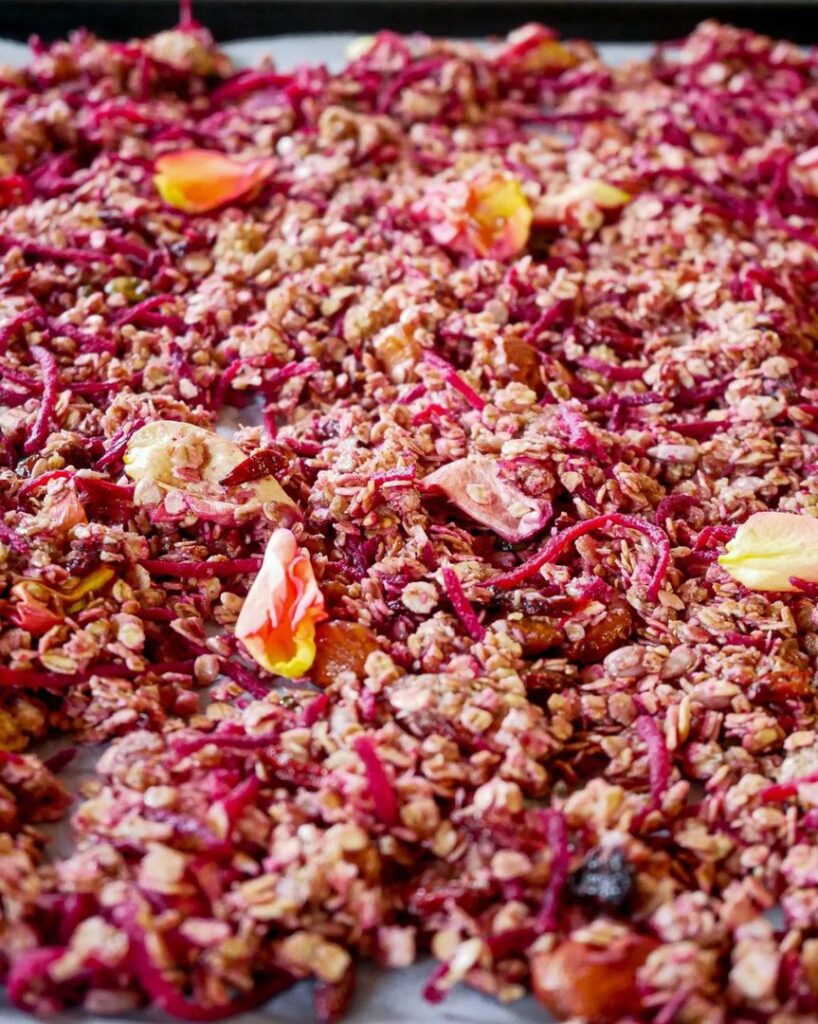 Granola betterave – rose