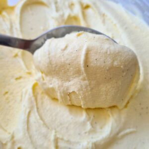 Glace vanille Glace vanille