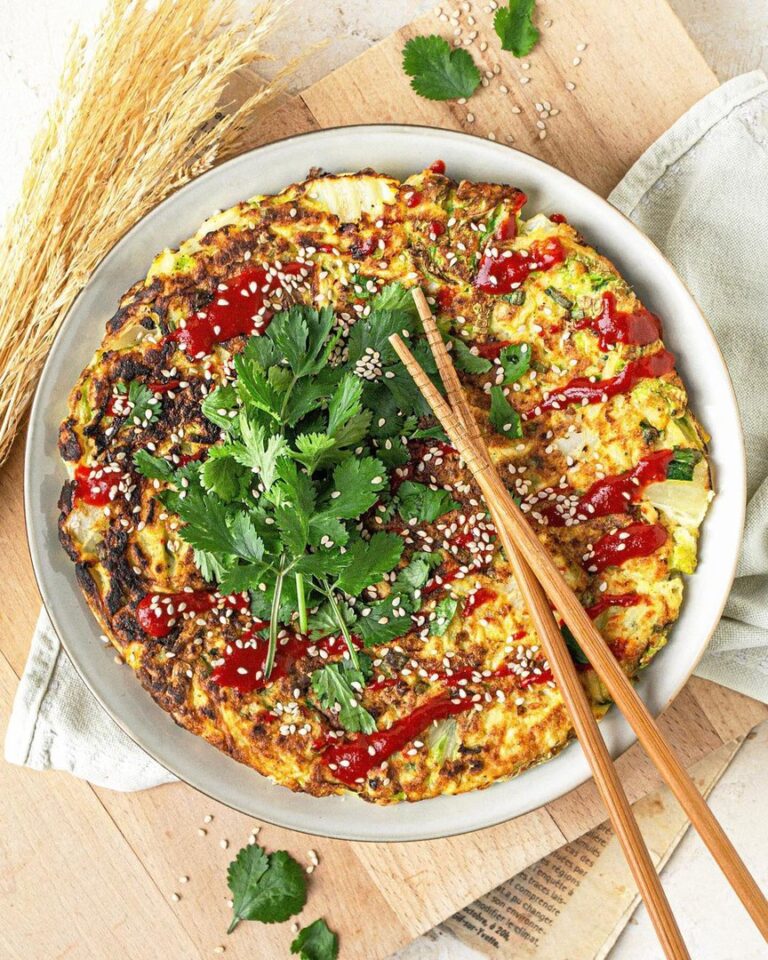 Galette japonaise Okonomyiaki Galette japonaise Okonomyiaki