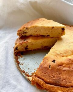 Gâteau Skyr, noix de coco & pépites de chocolat Gâteau Skyr, noix de coco & pépites de chocolat