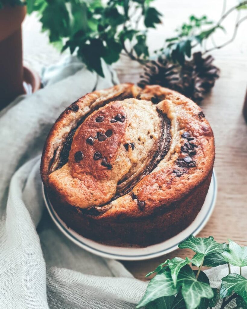 Gâteau gourmand à la banane