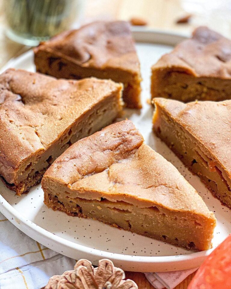 Flan Vegan Poire, Tofu et amande