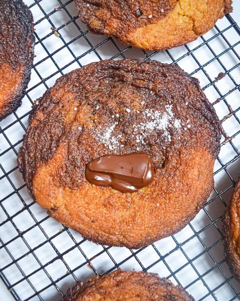 Marble Cookies Peanut Butter & Chocolate