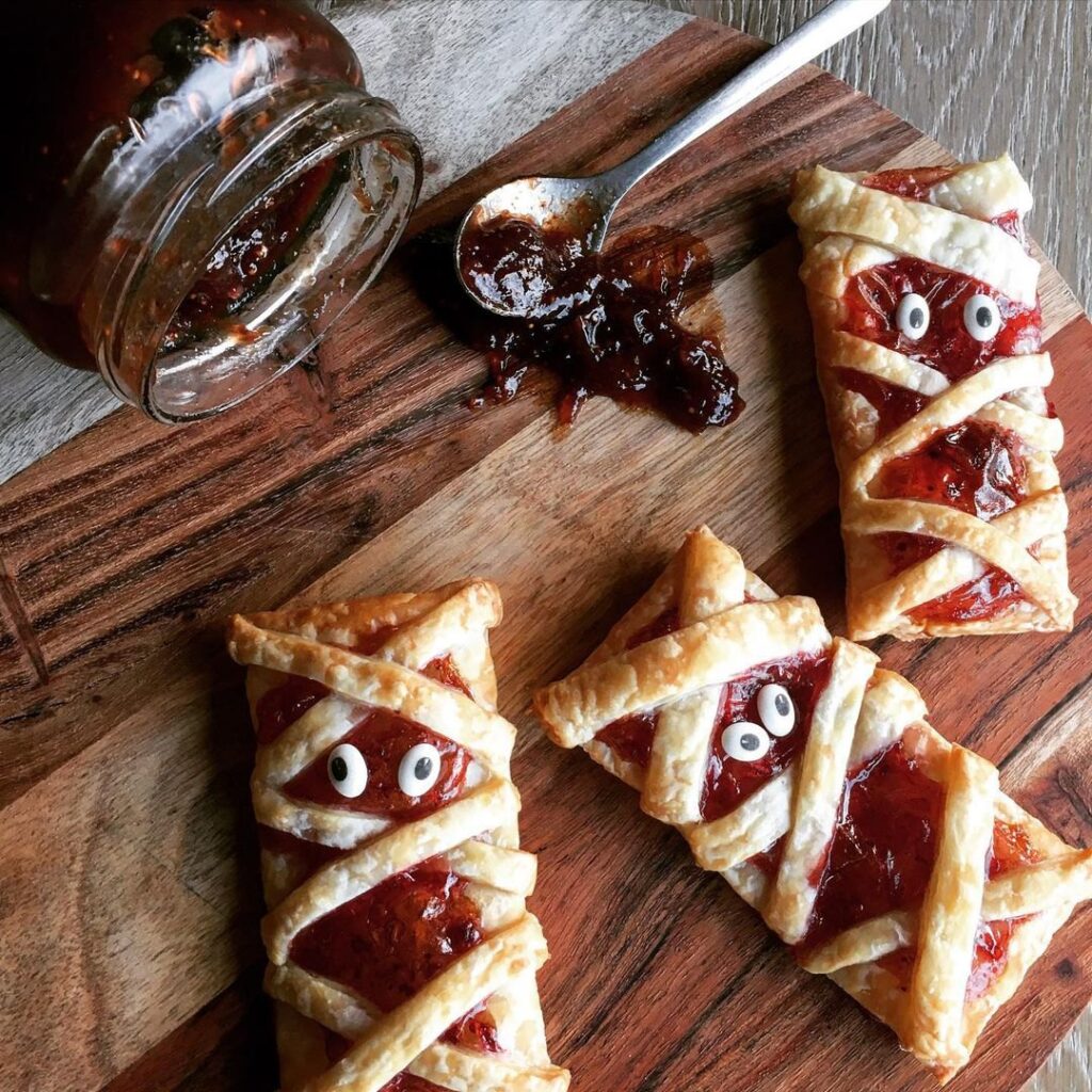 Carrés de confiture momifié