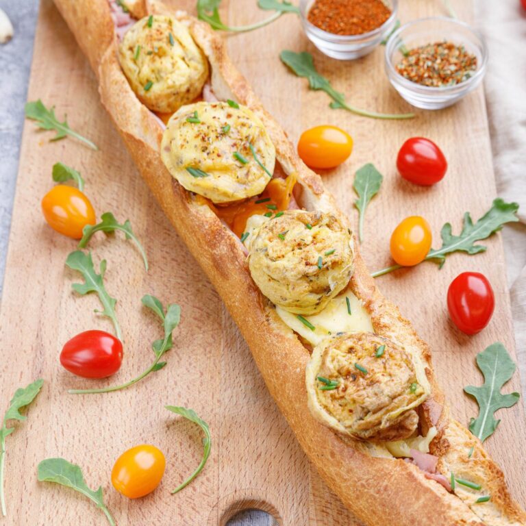 Sanduichão de omelete