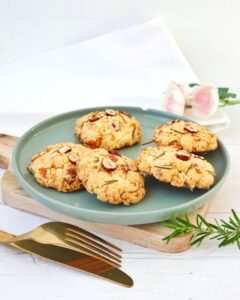 Cookies salés abricots – chèvre – romarin
