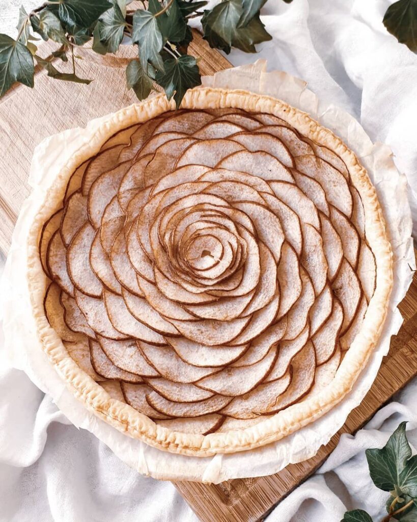 Tarte fine à la poire