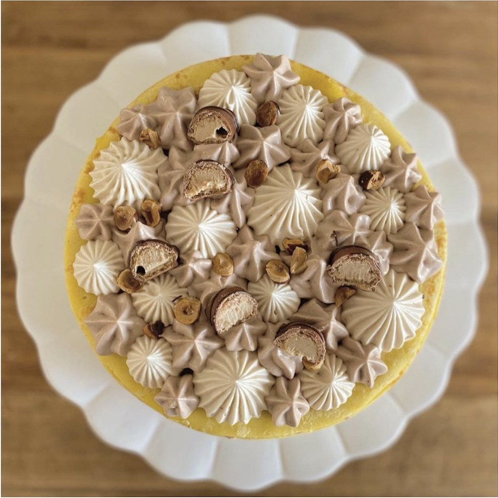 Gâteau de crêpes à la chantilly chocolatée