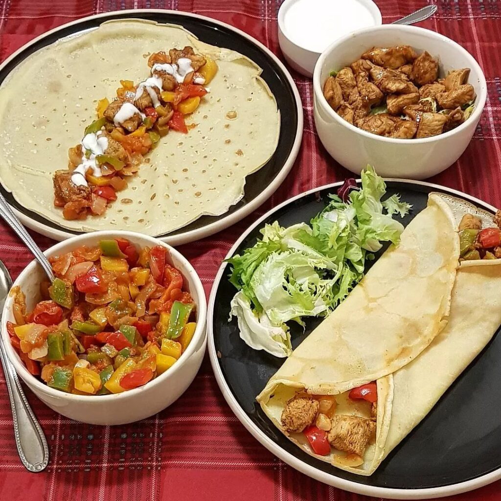 Fajitas maison
