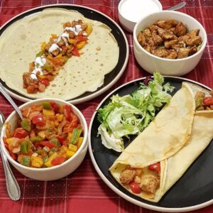 Fajitas maison