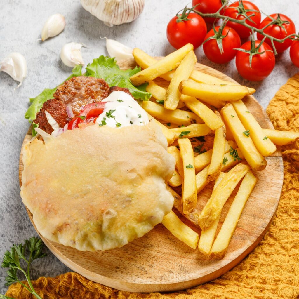 Pastelão de linguiça