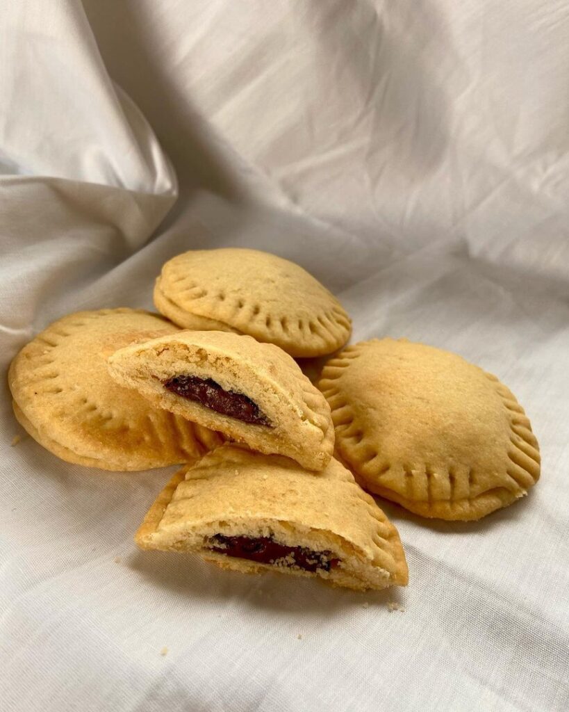 Biscuits au cœur chocolat