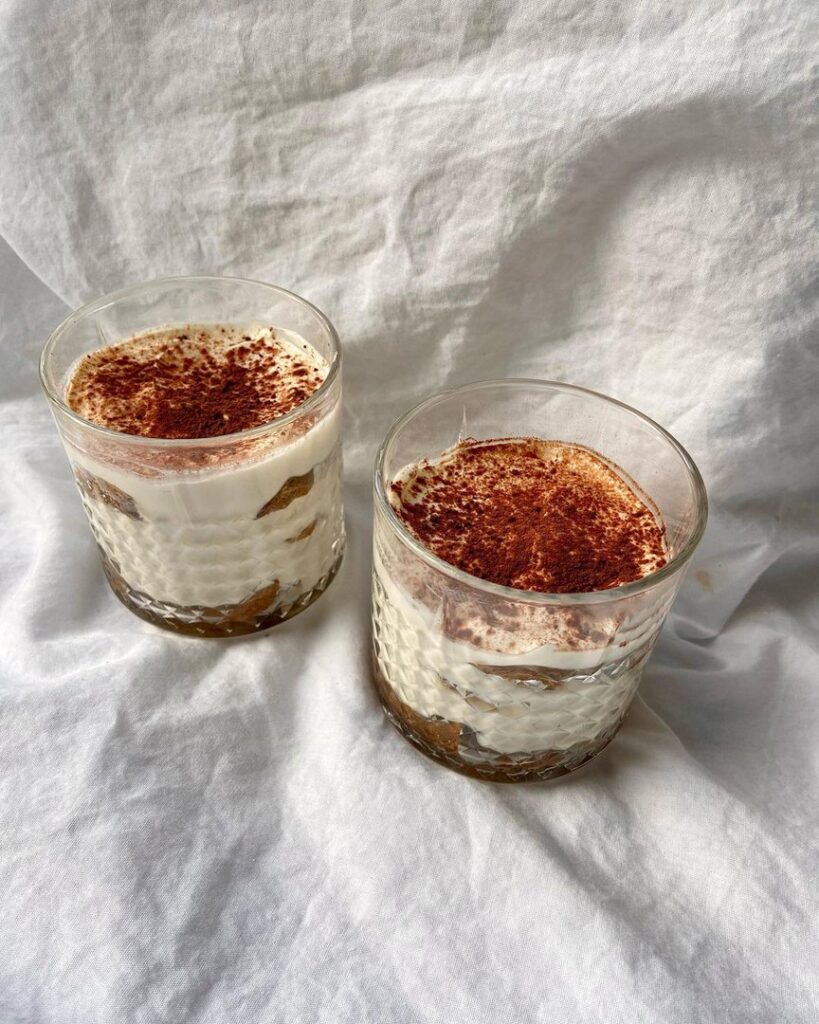 Tiramisu allégé au yaourt