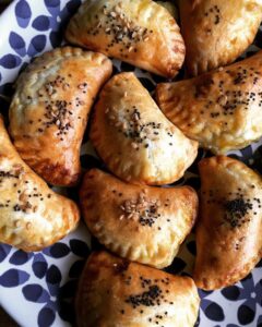 Tiropitakia à la féta Tiropitakia à la féta