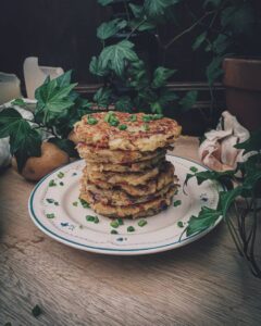 Galettes de pommes de terre au fromage