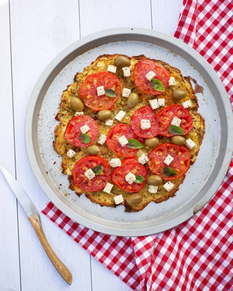 Pizza de cougettes