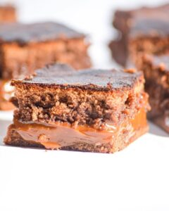 Peanut Butter Fudge Stuffed Brownie