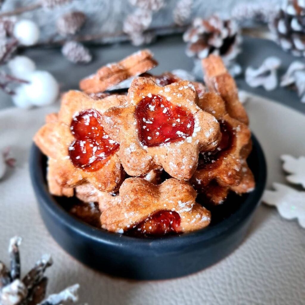 Tartelettes façon tarte de Linz