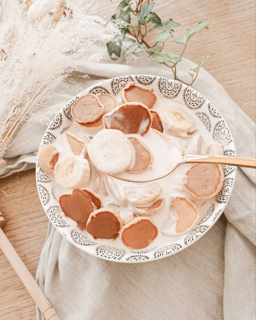 Mini-pancakes façon céréales
