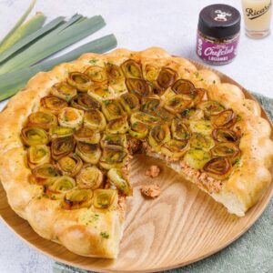 Quiche saumon poireaux flambés au Ricard Quiche saumon poireaux flambés au Ricard