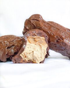 Barre chocolat et caramel vegan
