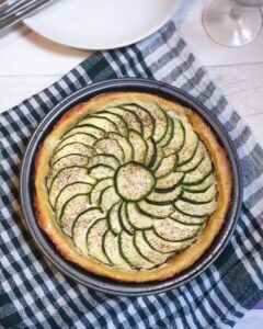 Tarte au thon – courgette