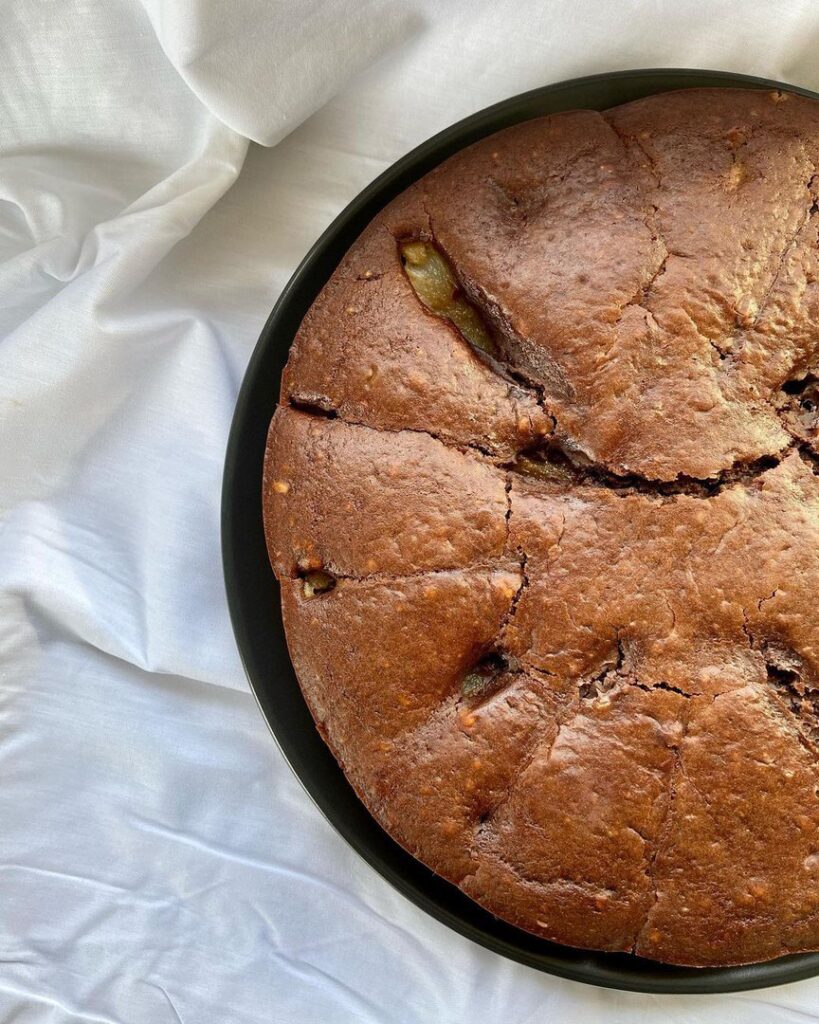 Gâteau poire & chocolat