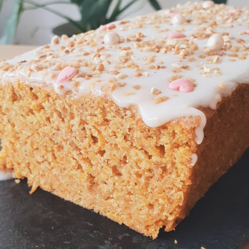 Cake aux carottes et glaçage