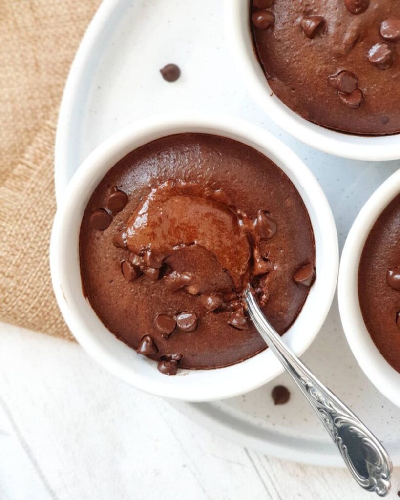 Fondant au chocolat sans sucre ajouté