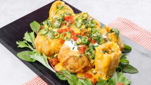 CBD Bloomin’ Onion Nachos