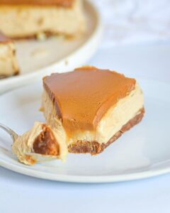 Le cheesecake vegan au spéculoos