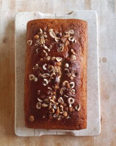 Cake à la poudre d&rsquo;amande et aux noisettes