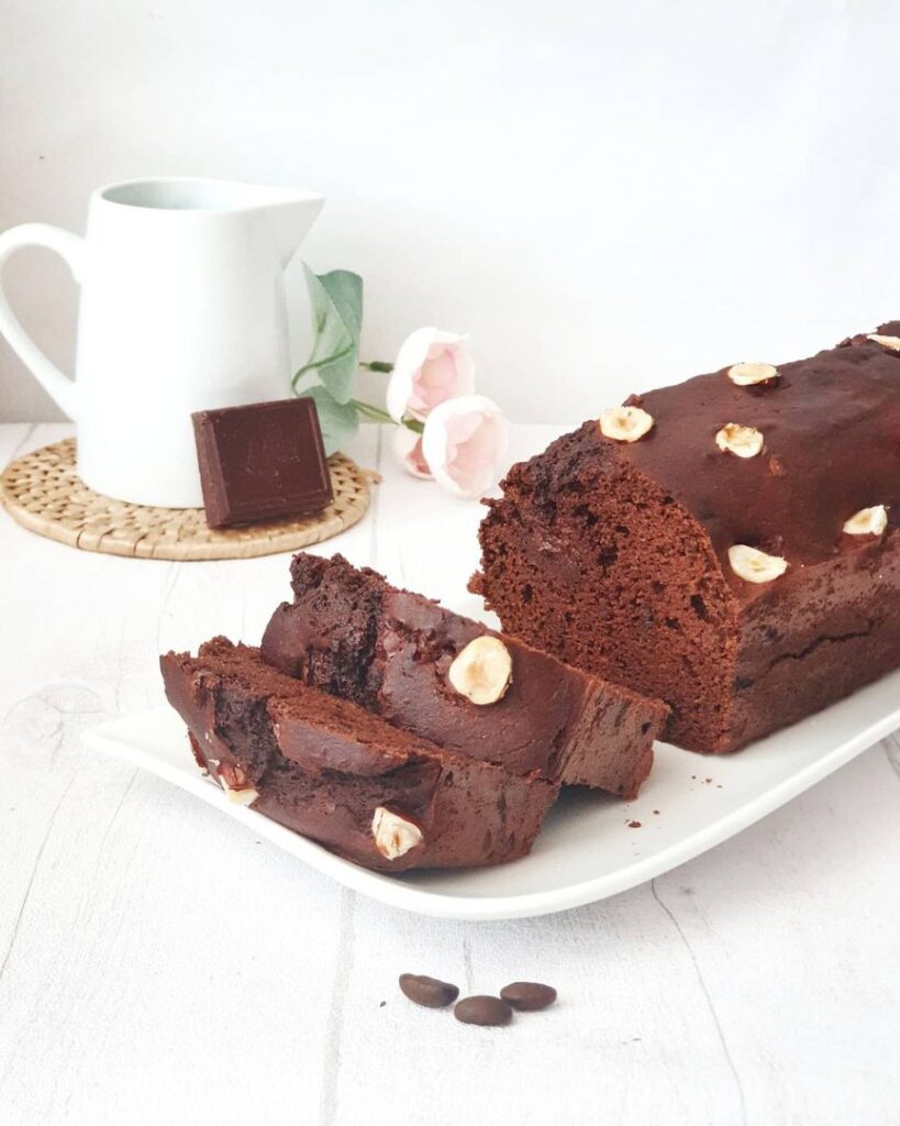 Bananabread choco-noisettes –  café