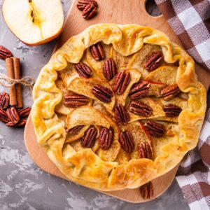 Pekannuss Apfelkuchen