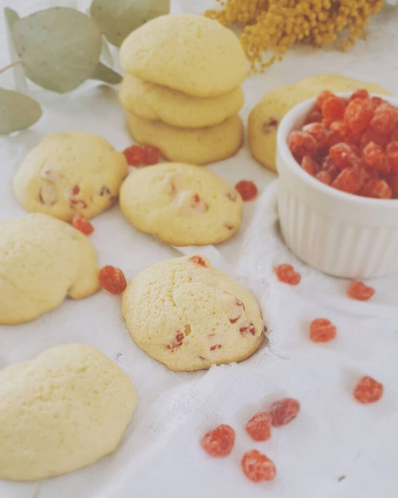 Cookies à la cerise