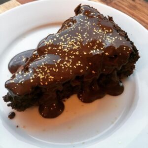 Gâteau chocolat et lemon curd