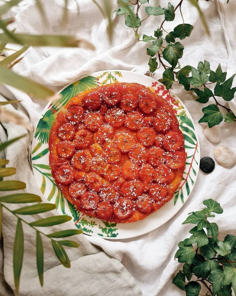 Tarte tatin à la banane