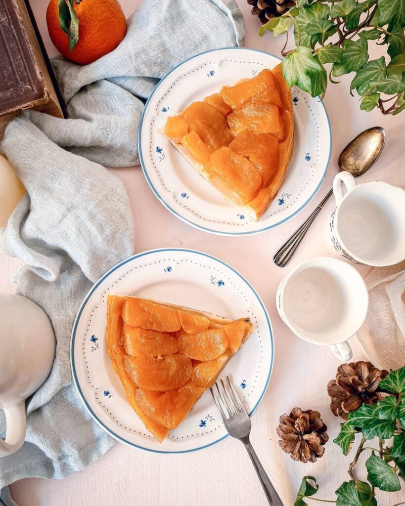Tarte tatin aux pommes fondantes