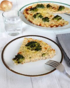 Quiche sans pâte saumon brocolis