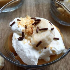 Banoffee en verrines