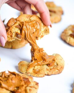 Cookies végan au spéculoos et au chocolat blanc